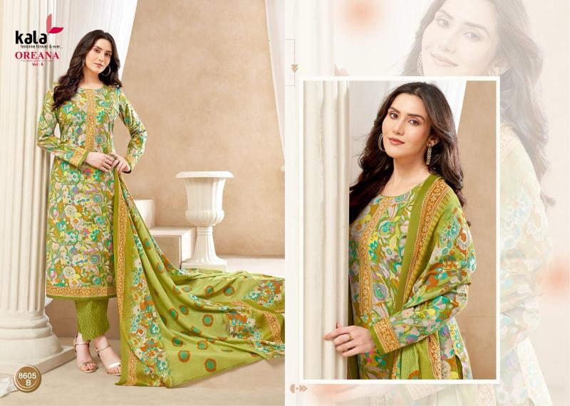 Kala oreana vol-9 cotton dress materials wholesale